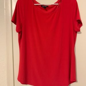 Dress barn Red work blouse ❗️BOGO❗️